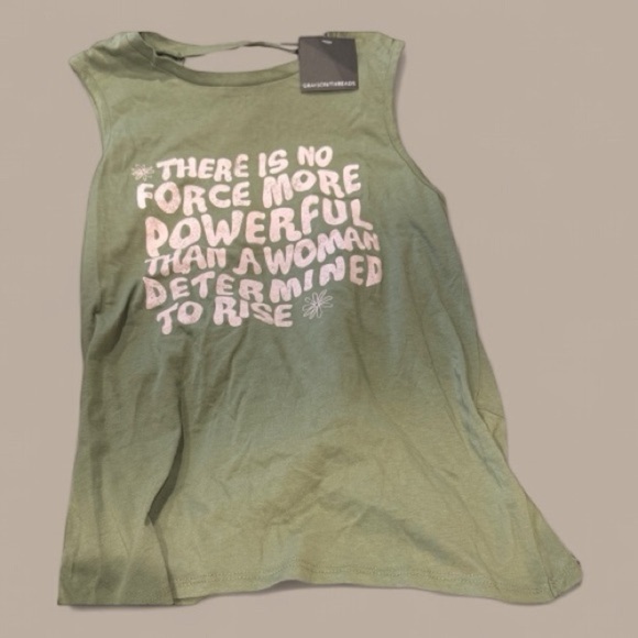 Grayson Threads Olive Green Muscle Tee medium shirt workout top gym - Picture 1 of 4